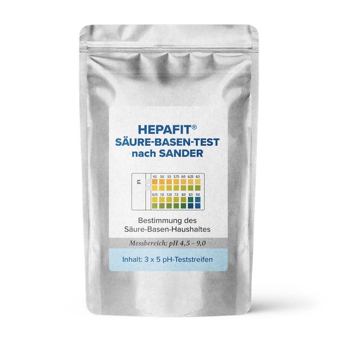 HEPAFIT® Säure-Basen-Test nach Sander